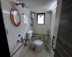 Bathroom in 2 BHK Apartment at Notan Jewel, Bandra West – for Rent