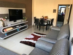 Living Room in 2 BHK Apartment at Notan Jewel, Bandra West – for Rent