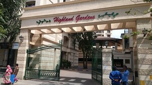  Shop – Exterior View View at Siddhi Highland Gardens, Dhokali - for Rent