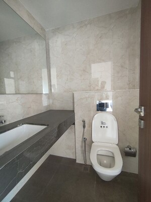 Bathroom in 2 BHK Apartment at Piramal Mahalaxmi, Mahalaxmi – for Rent