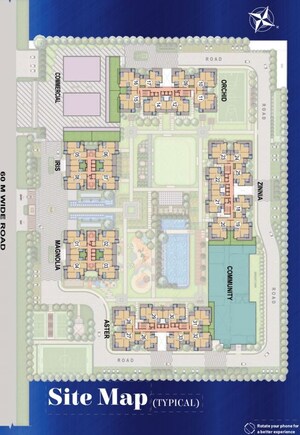 Master Plan in 3 BHK Apartment at SKA Estate, Eta Ii Greater Noida – for Sale