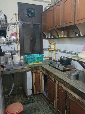 Kitchen in 1 BHK Builder Floor at Vaishali Sector 2 – for Sale