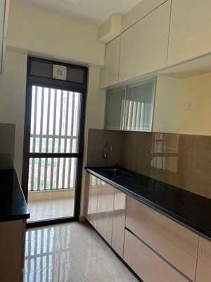 Kitchen in 3 BHK Apartment at Runwal Bliss, Kanjurmarg East – for Rent