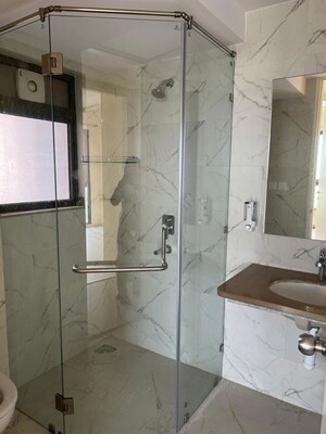 Bathroom in 3 BHK Apartment at Runwal Bliss, Kanjurmarg East – for Rent
