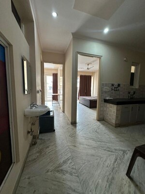 Building Lobby in 1 BHK Builder Floor at Sector 52 – for Rent