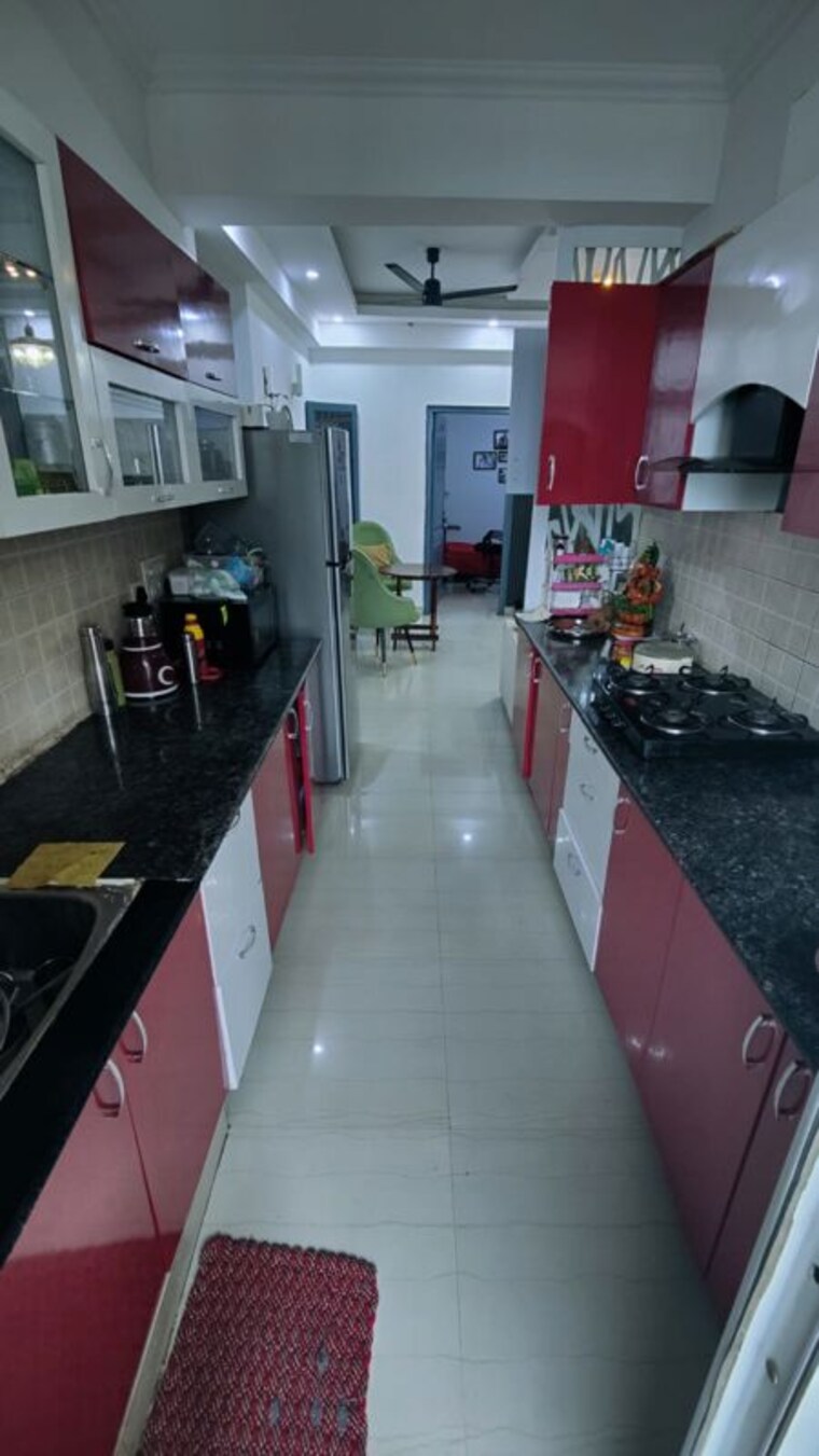 Kitchen, antriksh-golf-view 3.5 Bedroom 1640 Sq.Ft. Apartment In Sector 78 Noida 10660310