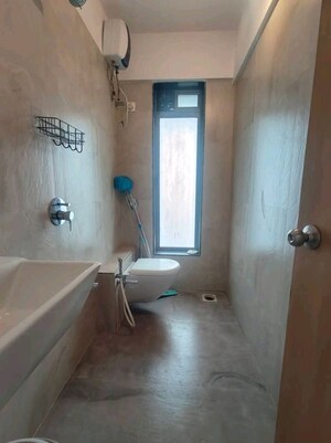 Bathroom in 1 BHK Apartment at Nakul Raj , Malad West – for Rent