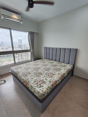 Bedroom in 2 BHK Apartment at Gurukrupa Marina Enclave, Malad West – for Rent