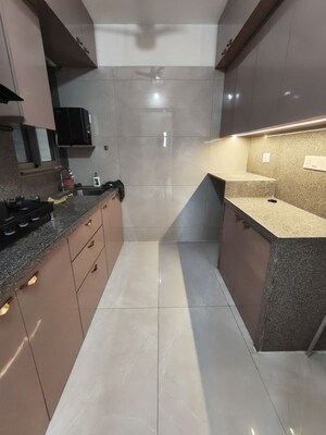 Kitchen in 2 BHK Apartment at Gurukrupa Marina Enclave, Malad West – for Rent