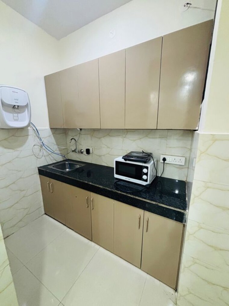 Kitchen, sector 57 1 Bedroom 755 Sq.Ft. Builder Floor In Sector 57 Gurgaon 10660335