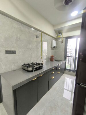 Kitchen in 2 BHK Apartment at Veena Suyog, Malad West – for Rent