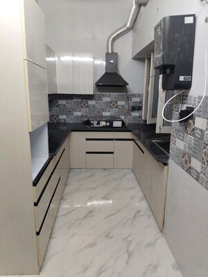 Kitchen in 3 BHK Builder Floor at Greater Kailash ii – for Rent