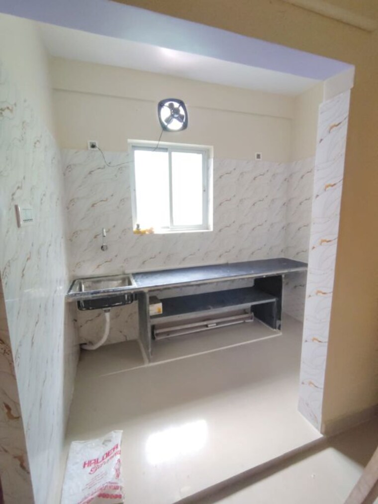 Kitchen, airport-tower 2 Bedroom 1000 Sq.Ft. Apartment In Dum Dum Kolkata 10660375
