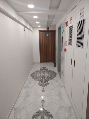 Building Lobby in 1 BHK Apartment at Gurukrupa Param, Vikhroli East – for Rent