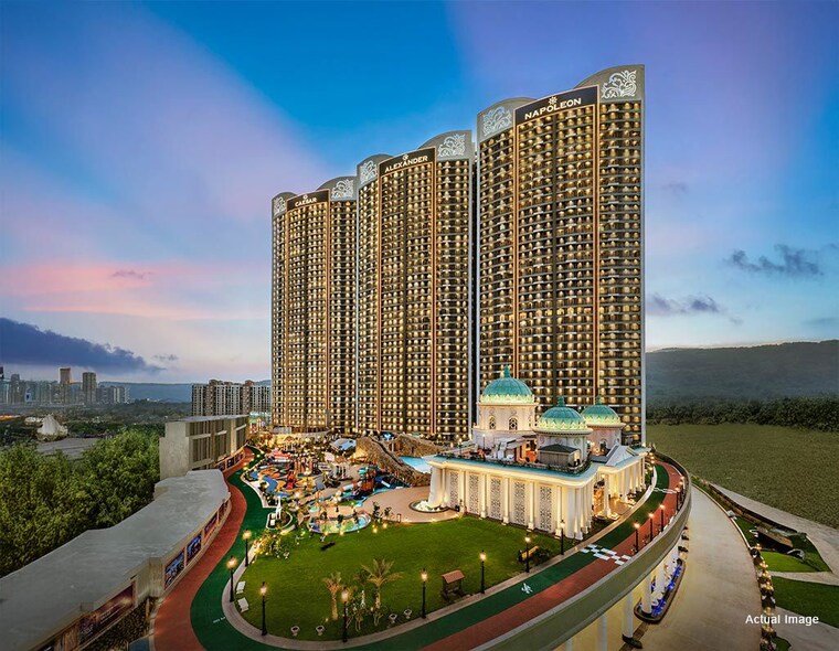 Exterior View, paradise-sai-world-empire 2 Bedroom 790 Sq.Ft. Apartment In Kharghar Navi Mumbai 10660422