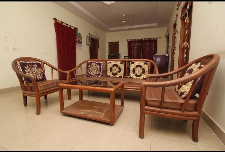 Living Room, raunaq-homes 3 Bedroom 1495 Sq.Ft. Apartment In Rambagh Colony Hyderabad 10660421