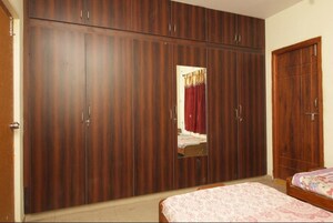 Bedroom in 3 BHK Apartment at Raunaq Homes, Rambagh Colony – for Sale