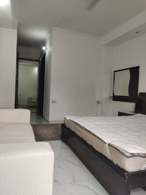 Bedroom in 1 BHK Builder Floor at Greater Kailash – for Rent