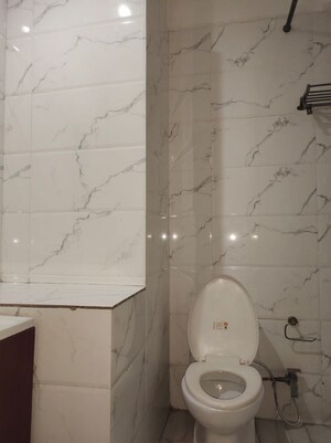 Bathroom in 1 BHK Builder Floor at Greater Kailash – for Rent