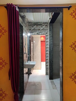 Building Lobby in 1 BHK Apartment at Aabhirup Apartment, Kopar Khairane – for Rent