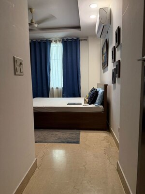 Living Room in 3 BHK Builder Floor at East Of Kailash – for Rent