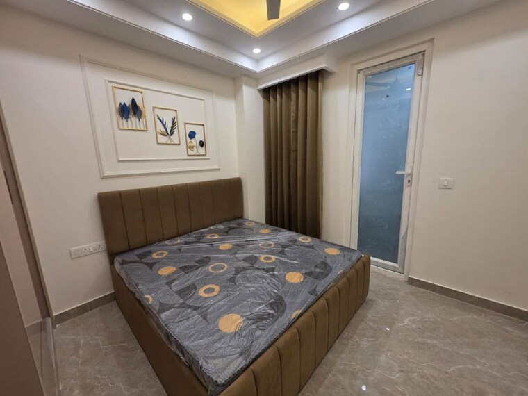 Bedroom, sushant lok i 1 Bedroom 900 Sq.Ft. Builder Floor In Sushant Lok I Gurgaon 10660461