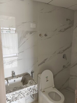 Bathroom in 3 BHK Apartment at M3M Soulitude, Sector 89 – for Rent