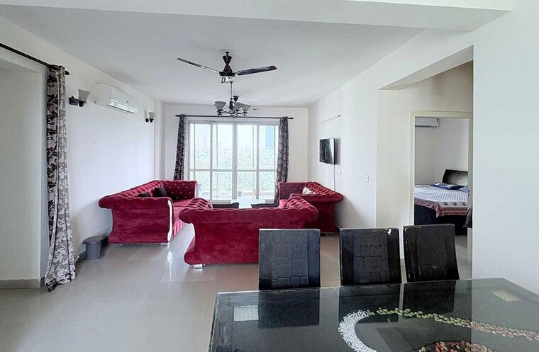 Living Room, bptp-park-prime 4 Bedroom 2062 Sq.Ft. Apartment In Sector 66 Gurgaon 10660481