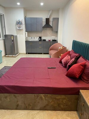 Bedroom in Studio Builder Floor at Sector 38 – for Rent