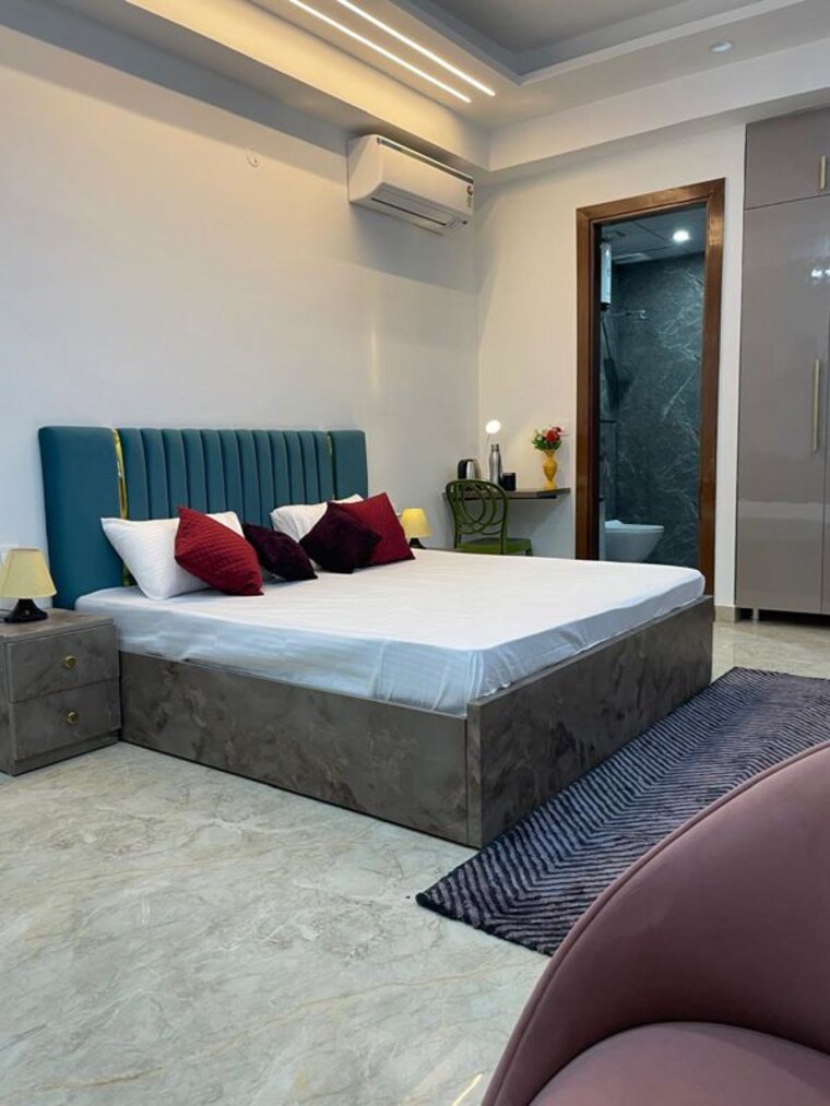 Bedroom, sector 38 Studio 621 Sq.Ft. Builder Floor In Sector 38 Gurgaon 10660486