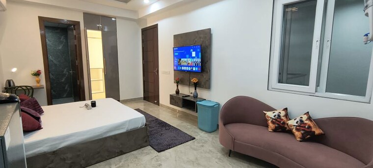 Bedroom, sector 38 Studio 621 Sq.Ft. Builder Floor In Sector 38 Gurgaon 10660486