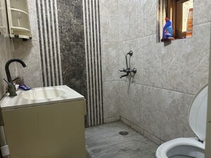 Bathroom in 3 BHK Apartment at Sector 12 Dwarka – for Rent