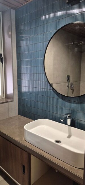 Bathroom in 2 BHK Apartment at Sheth Vasant Lawns, Laxmi Nagar – for Rent