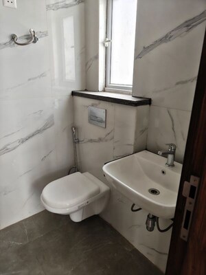 Bathroom in 3 BHK Builder Floor at Smart World Gems, Sector 89 – for Sale