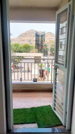 Balcony in 3 BHK Apartment at Kamalraj Prayag, Dighi – for Rent