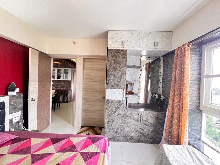 Kitchen, ds-max-skycity 3 Bedroom 2674 Sq.Ft. Apartment In Thanisandra Bangalore 10660596