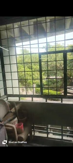 Balcony in 1 BHK Apartment at Ansal Celebrity Suites, Sector 2 – for Rent