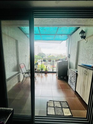 Balcony in 2 BHK Apartment at Siddhesh Optimus, Viman Nagar – for Rent