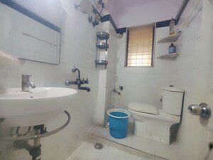 Bathroom in 2 BHK Apartment at HDIL Dheeraj Jamuna, Malad West – for Rent
