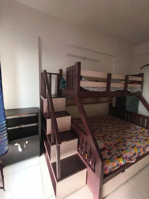 Team Area in 3 BHK Apartment at Coevolve Northern Star, Thanisandra – for Rent