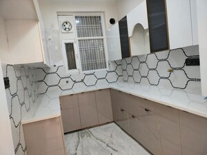Kitchen in 4 BHK Builder Floor at Green Fields Colony – for Rent