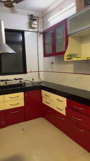 Kitchen in 3 BHK Apartment at Mont Vert Seville Phase I, Wakad – for Rent