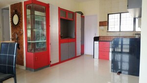 Kitchen in 3.5 BHK Apartment at Bhusari Colony – for Rent