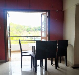Kitchen in 3.5 BHK Apartment at Bhusari Colony – for Rent