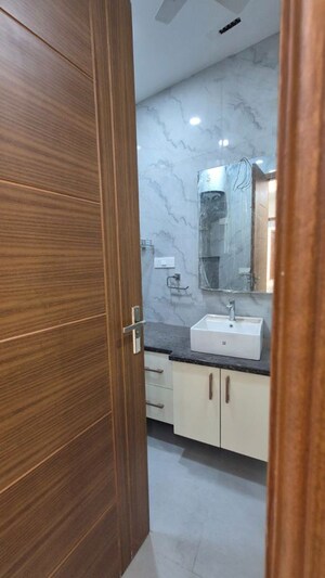 Bathroom in 3 BHK Builder Floor at Greater Kailash I – for Rent