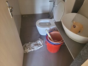 Bathroom in 4 BHK Apartment at Ethique Hrishikesh CHS, Model Colony – for Rent