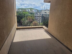Balcony in 4 BHK Apartment at Ethique Hrishikesh CHS, Model Colony – for Rent