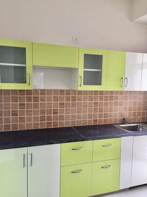 Kitchen in 3 BHK Apartment at Mahagun Mywoods, Sector 16c Greater Noida – for Rent