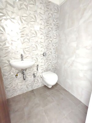 Bathroom in 1 BHK Apartment at Raunak Residency Thane, Pokhran Road No One – for Rent