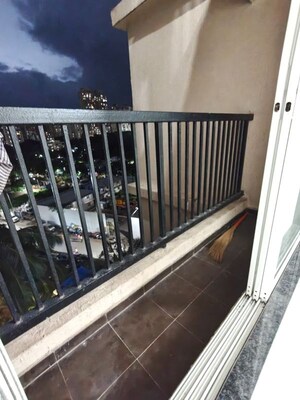 Balcony in 1 BHK Apartment at Raunak Residency Thane, Pokhran Road No One – for Rent